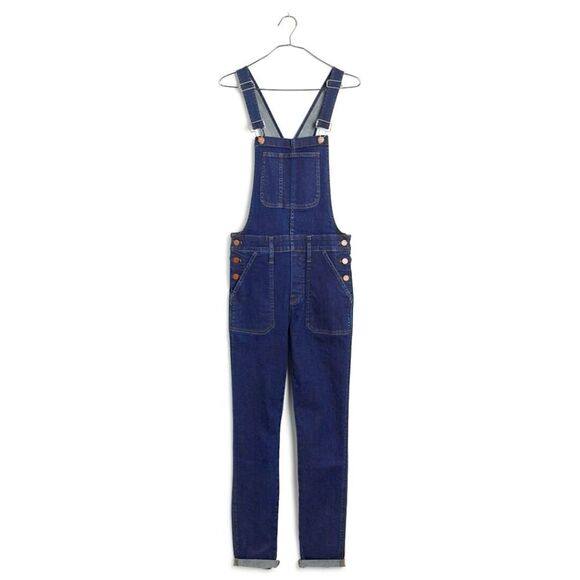 Madewell Skinny Overalls in Judd Wash Size Medium Style E4879 - Picture 2 of 10
